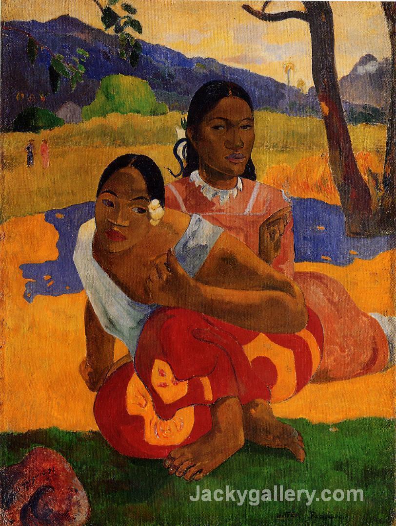 When Will You Marry by Paul Gauguin paintings reproduction